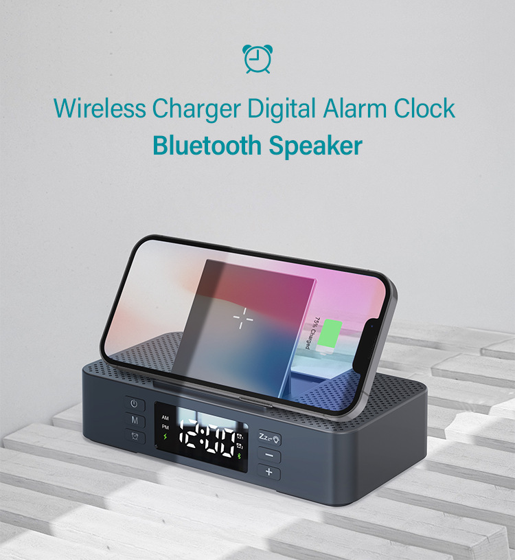 Alarm Clock Charging Spealer