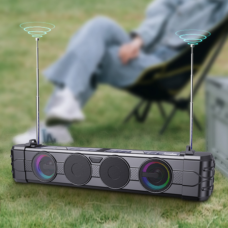 Solar Charging Portable Bluetooth Speaker